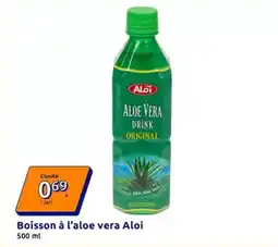 Action Boisson à l'aloe vera aloi offre