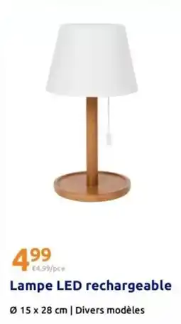 Action Lampe led rechargeable offre