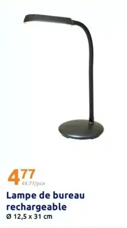 Action Lampe de bureau rechargeable offre