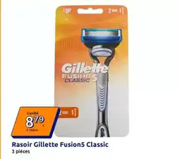 Action Gillette - rasoir fusion5 classic offre
