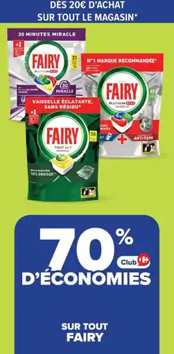 Carrefour Fairy offre