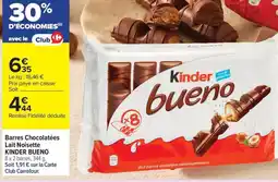 Carrefour Kinder Bueno offre