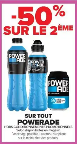 Carrefour Powerade offre