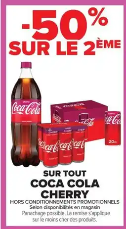 Carrefour Coca Cola Cherry offre