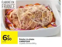 Carrefour CARREFOUR Palette à la diable offre