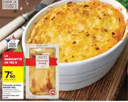 Carrefour Maison Tino Parmentier de bœuf offre