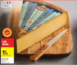 Carrefour VAGNE Comté offre