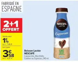 Carrefour NESCAFÉ Boisson Lactée offre