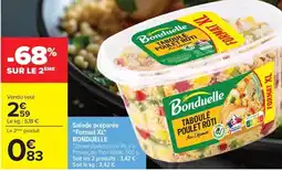 Carrefour Bonduelle Taboulé Poulet Rôti offre