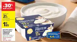 Carrefour Sensation High Protein Vanille offre