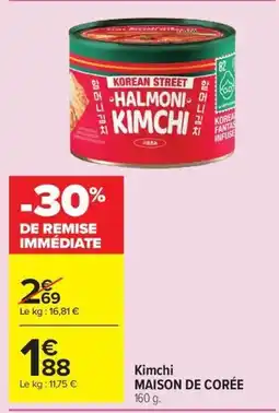 Carrefour HALMONI KIMCHI offre
