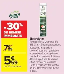 Carrefour PUNCH POWER Electro Boost offre