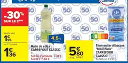 Carrefour Carrefour Classic Huile de colza offre