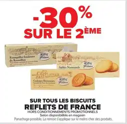 Carrefour Reflets de France Sur tous les biscuits offre