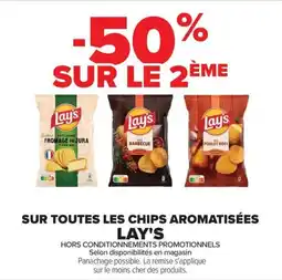 Carrefour Lay's sur toutes les chips aromatisées offre