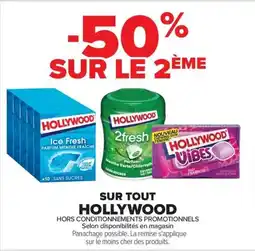 Carrefour Hollywood ice fresh offre