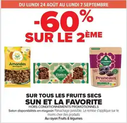 Carrefour Sun Amandes décortiquées offre