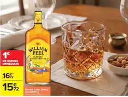 Carrefour WILLIAM PEEL Blended Scotch Whisky offre