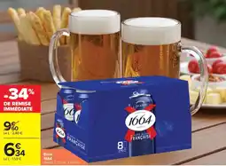 Carrefour 1664 Bière offre