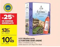 Carrefour LA FONTAINE SAINT-ANDRÉ offre