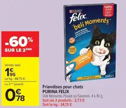 Carrefour PURINA FELIX Deli Moments offre