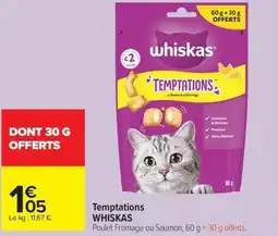 Carrefour WHISKAS Temptations offre