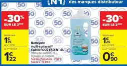 Carrefour Carrefour Essential Nettoyant multi-surfaces offre