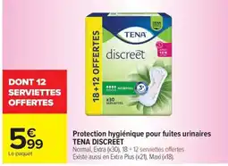 Carrefour TENA discreet offre