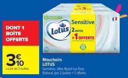 Carrefour LOTUS Mouchairs offre