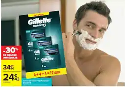 Carrefour Gillette Lames de rasoir offre