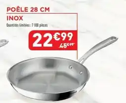 Carrefour Poêle inox offre