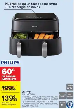 Carrefour PHILIPS Air fryer offre