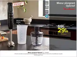 Carrefour Moulinex Mixeur plongeant Optichef offre