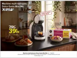 Carrefour KRUPS Machine multi-boissons Dolce Gusto Mini Me offre