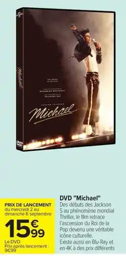 Carrefour Michael DVD offre