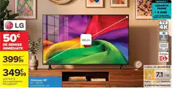 Carrefour LG Téléviseur 4K* offre