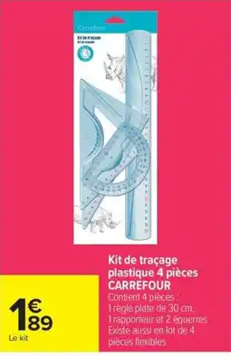 Carrefour Carrefour Kit de traçage plastique offre