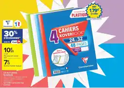 Carrefour Clairefontaine CAHIERS KOVERBOOK offre