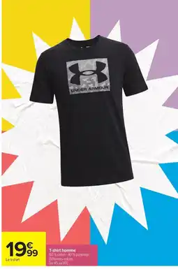 Carrefour UNDER ARMOUR T-shirt homme offre