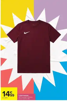 Carrefour Nike T-shirt homme offre
