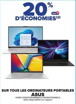 Carrefour Asus ordinateurs portables offre