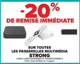 Carrefour Strong passerelles multimédia offre