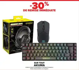 Carrefour Akuma seinen ho4 performance gaming headset offre