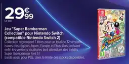 Carrefour Konami Super Bomberman Collection offre