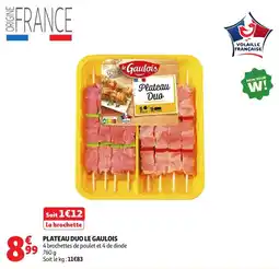 Auchan le Gaulois Plateau Duo offre