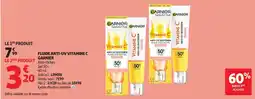 Auchan Direct Garnier fluide anti-uv vitamine c offre
