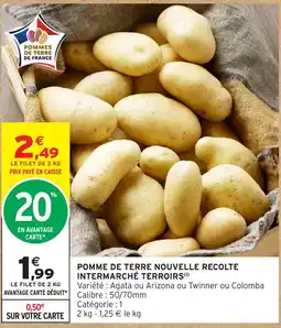 Intermarché Express POMMES DE TERRE DE FRANCE offre