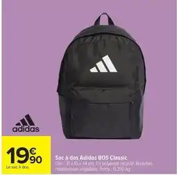 Carrefour Adidas - sac à dos bos classic offre
