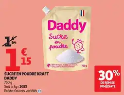 Auchan Direct Daddy Sucre en poudre offre