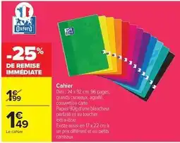 Carrefour Oxford - cahier offre